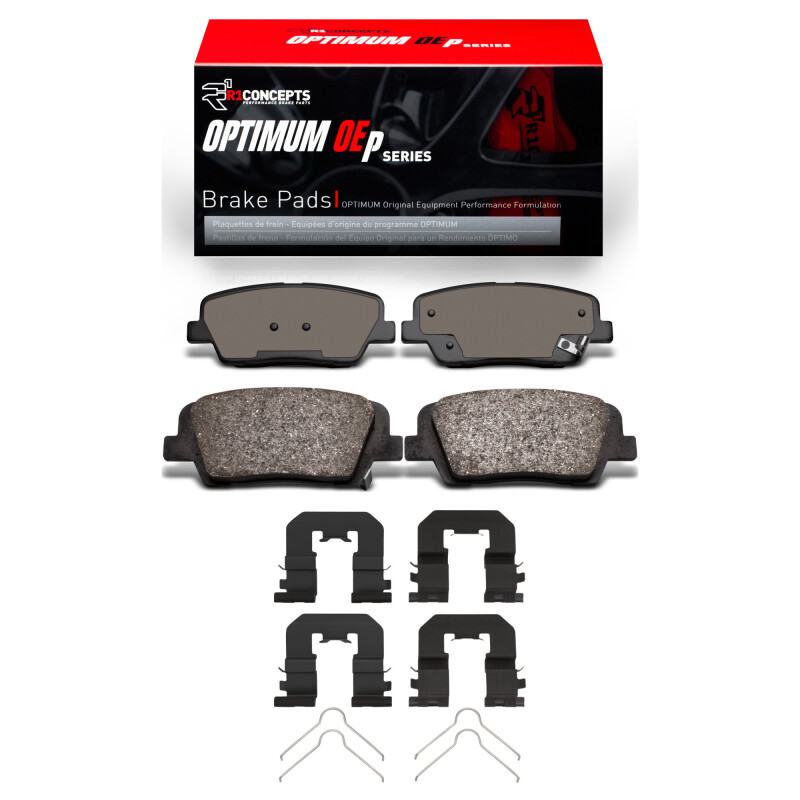 Hyundai Santa Fe Sport Brake Pads - Rear - R1 Concepts - Optimum OE - `10-`19